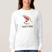 Saucy Disco Logo Sweatshirt (Vorderseite)