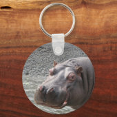 Saucy Hippo! Schlüsselanhänger (Vorderseite)