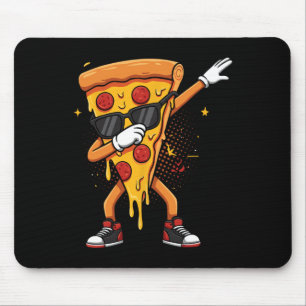 Saucy Pizzeria Dabbing Pie Sungles Tropfen Pizza Mousepad