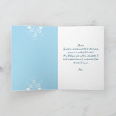 Saudade bedeutet, dass ich dir das portugiesische karte (Innenseite)