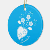 Saudade bedeutet, dass ich dir das portugiesische keramik ornament (Links)