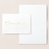 Saudade Black Gold Folienkarte (Anzeige)