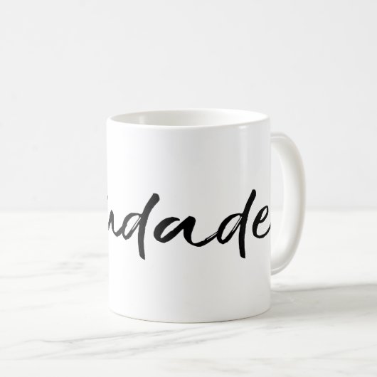 Saudade Black Kaffeetasse (VorderseiteRechts)