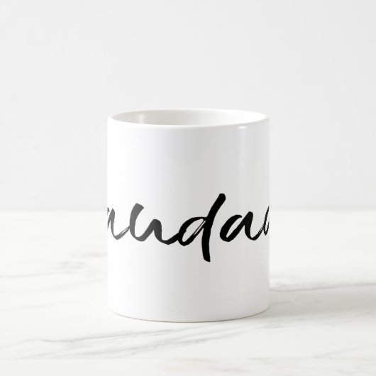 Saudade Black Kaffeetasse (Mittel)