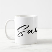 Saudade Black Kaffeetasse (Links)
