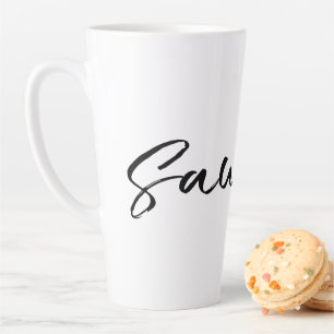 Saudade Black Milchtasse