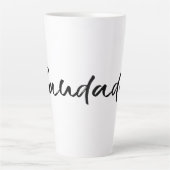 Saudade Black Milchtasse (Vorderseite)