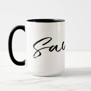 Saudade Black Tasse