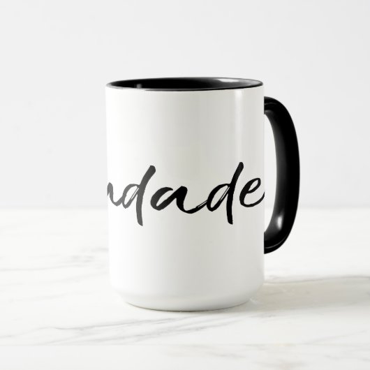 Saudade Black Tasse (VorderseiteRechts)