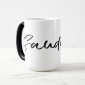 Saudade Black Verwandlungstasse (Vorderseite Links)