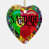 Saudade Keramik Ornament (Rechts)