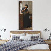 Saudade Longing von Jose Ferraz de Almeida Júnior Leinwanddruck (Insitu (Schlafzimmer))
