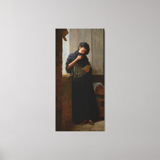 Saudade Longing von Jose Ferraz de Almeida Júnior Leinwanddruck (Vorderseite)