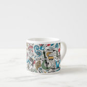 Saudade // populäre Motive aus Portugal Espressotasse (Vorderseite Rechts)