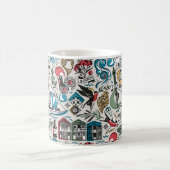 Saudade // populäre Motive aus Portugal Verwandlungstasse (Mittel)