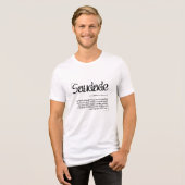Saudade Tri-Blend Shirt (Vorderseite voll)
