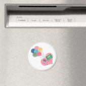 saudi-amerikanischer Rundmagnet Magnet (In Situ (Geschirrspüler))