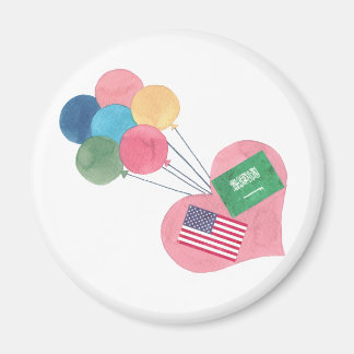 saudi-amerikanischer Rundmagnet Magnet