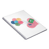 Saudi-amerikanisches Notizbuch Notizblock (Rechte Seite)