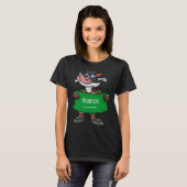 Saudi Arabia Cow Fan T-Shirt (Vorne ganz)