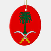 SAUDI ARABIA* Custom Christmas Ornament (Rechts)