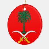 SAUDI ARABIA* Custom Christmas Ornament (Links)