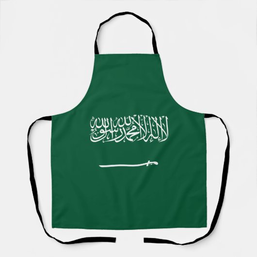 Saudi Arabia Flag Schürze (Vorderseite)