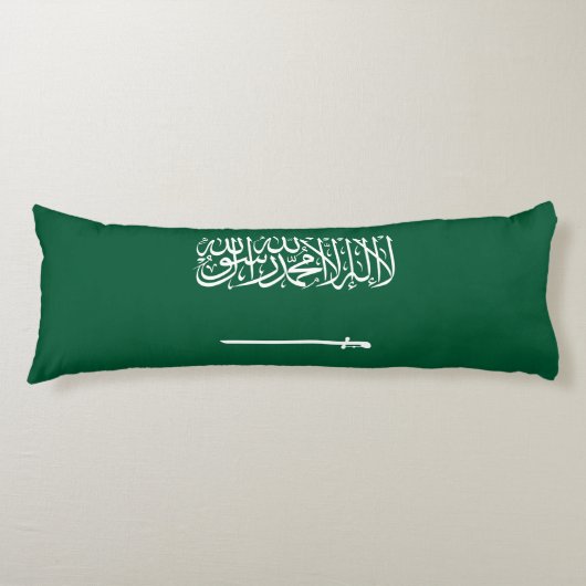 Saudi Arabia Flag Seitenschläferkissen (Vorderseite)