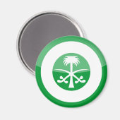 Saudi_arabia Magnet (Vorderseite/Rückseite)