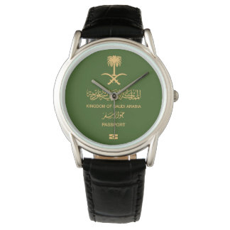 Saudi Arabia passport wristwatch Armbanduhr