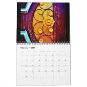 Saudi-Arabian Designkalender Kalender (Feb 2027)