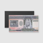 Saudi-Arabien 500 Riyals Banknote Magnetkarte (Vorne/Hinten)