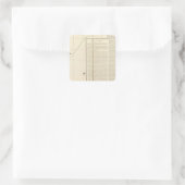Saudi-Arabien 91 Quadratischer Aufkleber (Tasche)