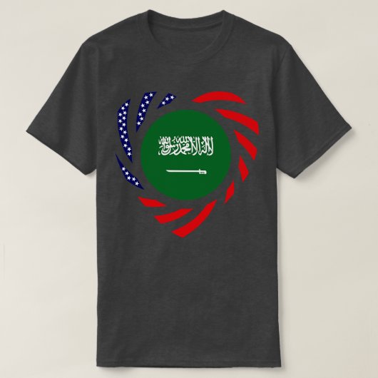 Saudi-Arabien - Amerikanische Multinationale Patri T-Shirt (Design vorne)