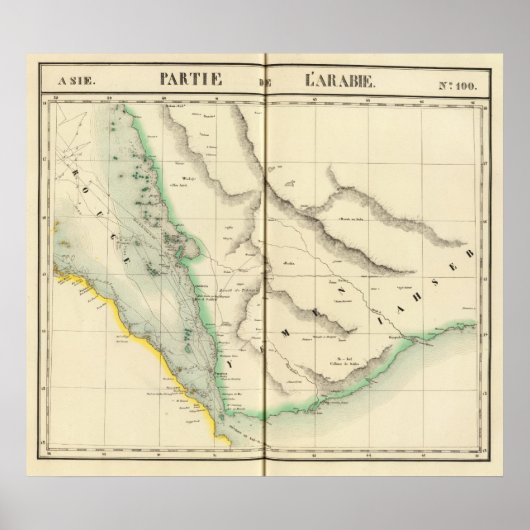 Saudi-Arabien, Asien 100 Poster (Vorne)