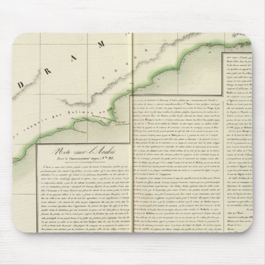 Saudi-Arabien, Asien 101 Mousepad (Vorne)