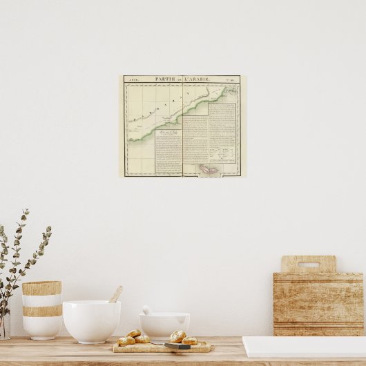 Saudi-Arabien, Asien 101 Poster (Küche)