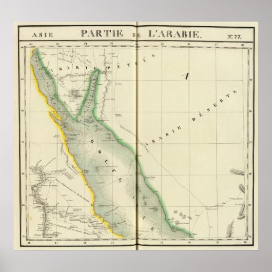Saudi-Arabien, Asien 77 Poster (Vorne)
