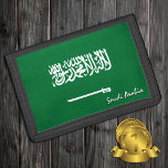 Saudi-Arabien Fahnenmode, saudische Patrioten / Sp Tri-fold Geldbeutel<br><div class="desc">WALLETS: Saudi-Arabien und Saudi-Arabien Fahnen Mode - Liebe in meinem Land,  Reisegeschenke,  Opa Geburtstag,  Nationalpatrioten / Sportfans</div>