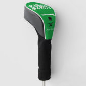 Saudi-Arabien Flag Golf Head Cover Golf Headcover (angewinkelt)