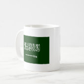 Saudi-Arabien Flagge Alt2 Kaffeetasse (Vorderseite Links)