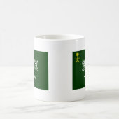 Saudi-Arabien Flagge Alt2 Kaffeetasse (Mittel)