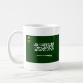 Saudi-Arabien Flagge Alt2 Kaffeetasse (Links)