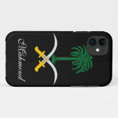 Saudi-Arabien Flagge Case-Mate iPhone Hülle (Rückseite (Horizontal))