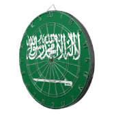 Saudi-Arabien-Flagge Dartscheibe (Vorderseite rechts)