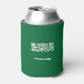 Saudi-Arabien-Flagge Dosenkühler (Kanne Vorderseite)
