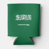 Saudi-Arabien-Flagge Dosenkühler (Vorderseite)
