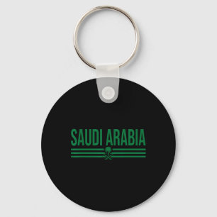Saudi-Arabien-Flagge Emblem Sportjacke Fußball Sti Schlüsselanhänger