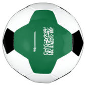 Saudi-Arabien-Flagge Fußball (Gedreht)