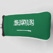 Saudi-Arabien-Flagge Golf Headcover (Vorderseite)